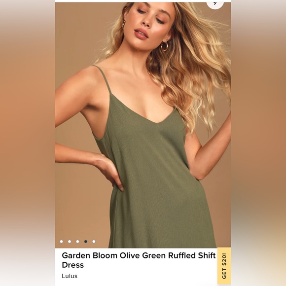 NWT lulus garden bloom shift dress - Picture 4 of 7